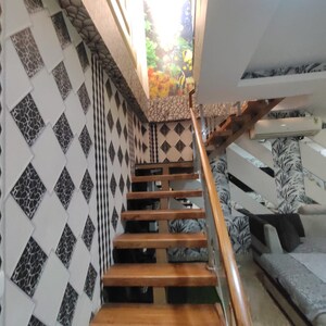 Staircase in 3 BHK Builder Floor at Malviya Nagar – for Rent