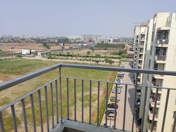 Balcony in 3 BHK Apartment at Sushma Valencia, International Airport Road – for Rent
