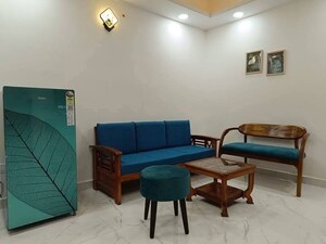 Living Room in 1 BHK Apartment at Freedom Fighters Enclave – for Rent