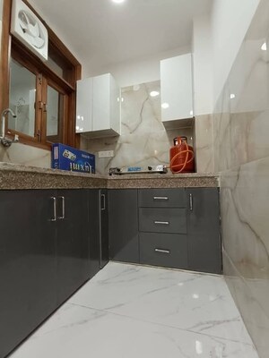 Kitchen in 1 BHK Apartment at Freedom Fighters Enclave – for Rent