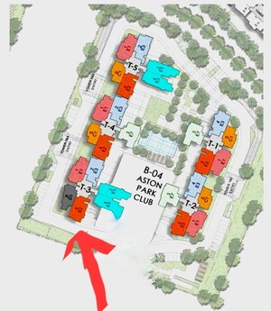 Master Plan in 3 BHK Apartment at Aston Park At The Prestige City, Sarjapur – for Sale