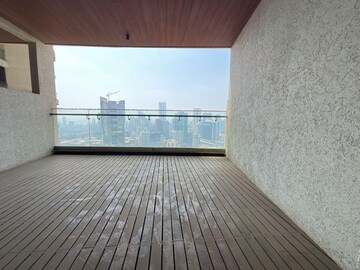 Balcony in 4 BHK Apartment at Avighna One Avighna Park, Lower Parel – for Rent