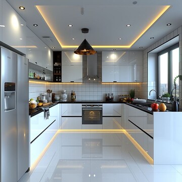 Kitchen in 4 BHK Villa at Mysore Road – for Sale