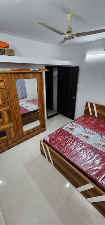 Bedroom in 2 BHK Apartment at SSD Sai Pearl, Pimple Saudagar – for Rent