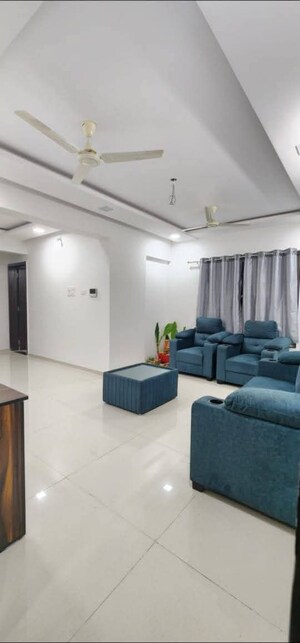 Living Room in 2 BHK Apartment at SSD Sai Pearl, Pimple Saudagar – for Rent