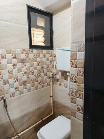 Bathroom in 1 BHK Apartment at Sadguru Garden CHS, Ghodbunder Road – for Sale