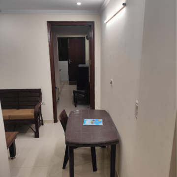 Living Room in 1 BHK Builder Floor at Malviya Nagar – for Rent