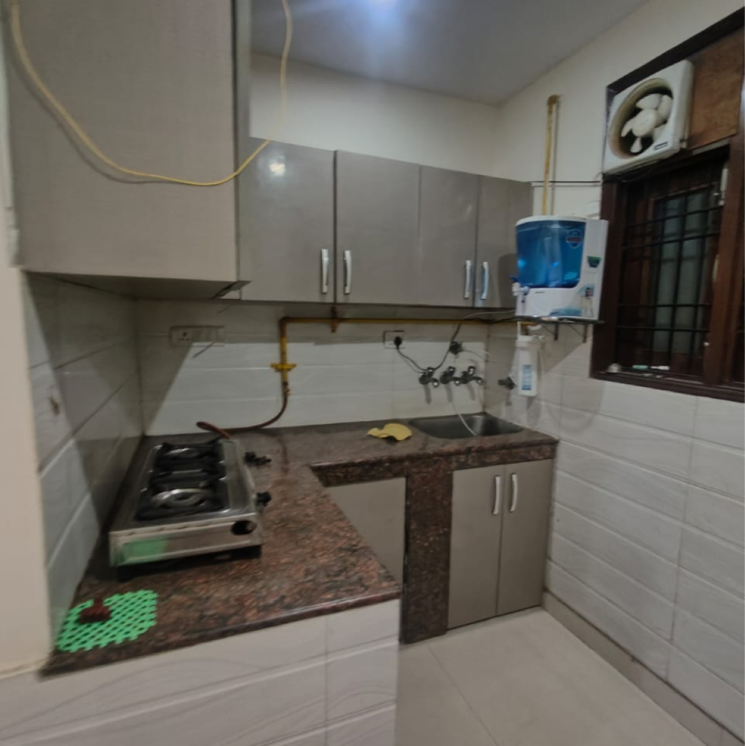 Kitchen, malviya nagar 1 Bedroom 700 Sq.Ft. Builder Floor In Malviya Nagar Delhi 9233449