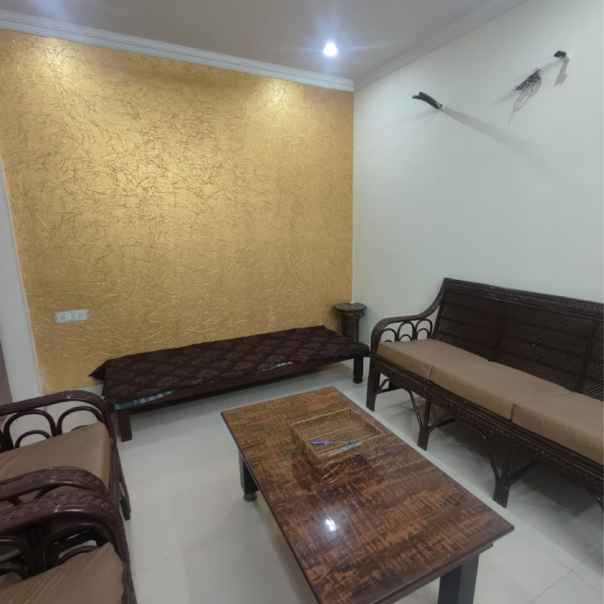 1 BHK + Study Room Builder Floor For Rent in Malviya Nagar 