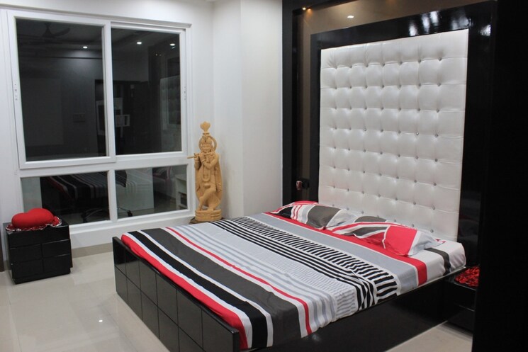 Bedroom, meenakshi-sky-lounge 4 Bedroom 2680 Sq.Ft. Apartment In Kothaguda Hyderabad 9233460