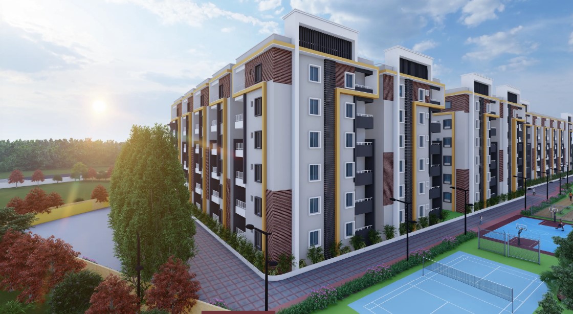 2 BHK + Extra Room Apartment For Sale in Akshaya Vasuri Pride
