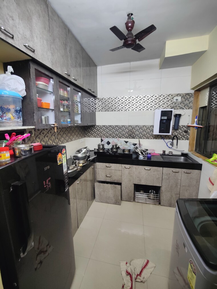 Kitchen, runwal-garden-city 1.5 Bedroom 685 Sq.Ft. Apartment In Balkum Pada Thane 9233748