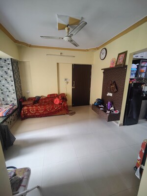 Bedroom in 1.5 BHK Apartment at Runwal Garden City, Balkum Pada – for Sale