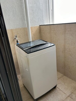 Bathroom in 2 BHK Apartment at Majestique Signature Towers, Balewadi – for Rent