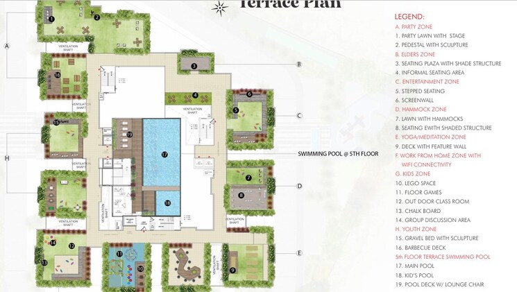 Master Plan, pavani-felicity 3 Bedroom 2172 Sq.Ft. Apartment In Nizampet Hyderabad 9233549