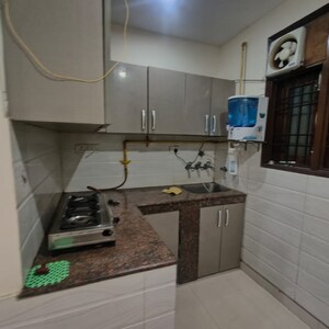 Kitchen in 1.5 BHK Builder Floor at Shivalik Colony – for Rent