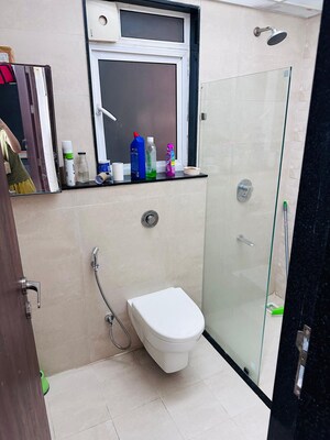 Bathroom in 2 BHK Apartment at Rahul Arcus, Baner – for Rent