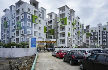 3 BHK Apartment – Exterior View View at Jain Srikar Auroville, Kothaguda - for Rent