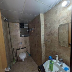Bathroom in 2 BHK Apartment at Kohinoor Zen Estate, Santipur – for Rent