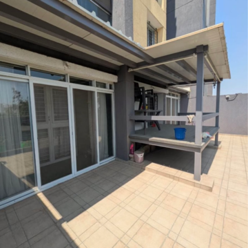 Terrace in 2 BHK Apartment at Kohinoor Zen Estate, Santipur – for Rent