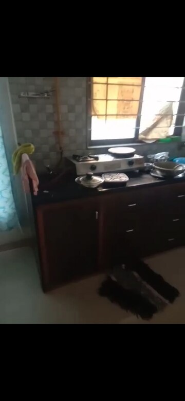 Kitchen in 2 BHK Apartment at Sahaj Solarium, Vasna – for Rent