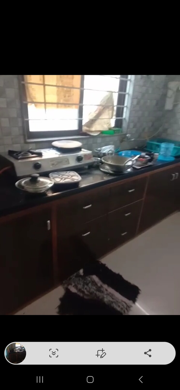 Kitchen, sahaj-solarium 2 Bedroom 650 Sq.Ft. Apartment In Vasna Ahmedabad 9233589