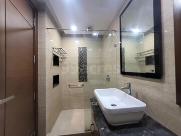 Bathroom in 3 BHK Builder Floor at Panchsheel Enclave – for Rent
