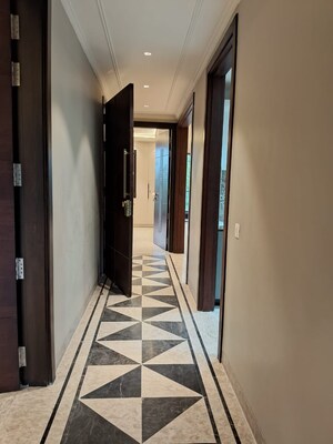 Building Lobby in 3 BHK Builder Floor at Sarvodaya Enclave – for Rent