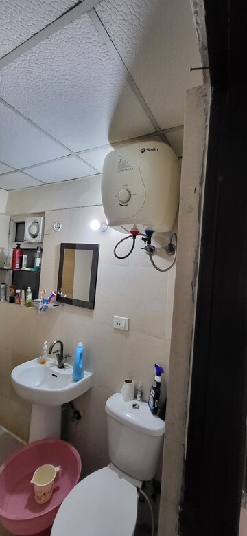 Bathroom in 2 BHK Apartment at Elite Golf Green, Sector 79 – for Rent