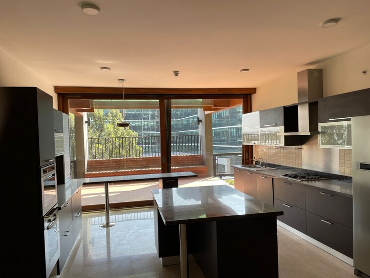 Kitchen, total-environment-windmills-of-your-mind 4 Bedroom 5924 Sq.Ft. Apartment In Whitefield Bangalore 9233614