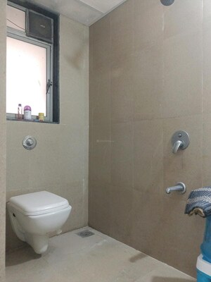 Bathroom in 1 BHK Apartment at Runwal Eirene, Balkum Pada – for Rent