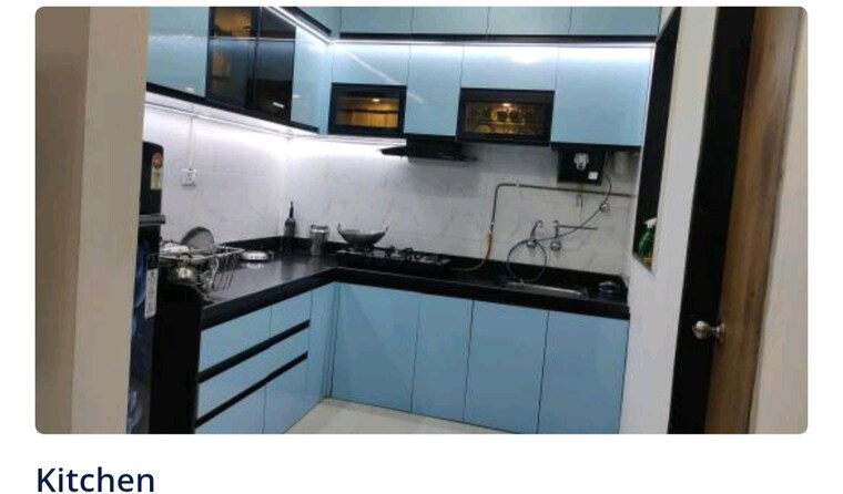 Kitchen, spectrum-ba-swadesha 2 Bedroom 680 Sq.Ft. Apartment In Moshi Pune 9233700