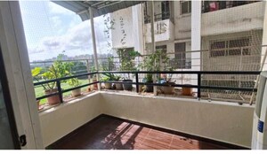 Balcony in 1 BHK Apartment at Silver Silver 9, Moshi – for Rent