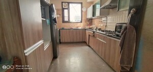 Kitchen in 4 BHK Builder Floor at East Of Kailash – for Rent