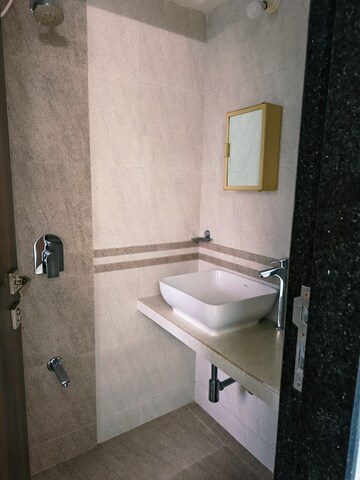 Bathroom in 1 BHK Apartment at Chandak Paloma, Goregaon East – for Rent