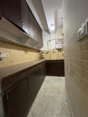 Kitchen in 1 RK Builder Floor at Chattarpur – for Rent