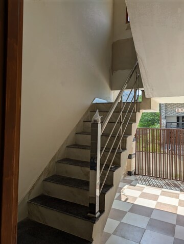 Staircase in 3 BHK Independent House at MS Enclave Zirakpur, Dhakoli – for Sale