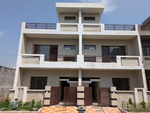 3 BHK Independent House – Exterior View View at MS Enclave Zirakpur, Dhakoli - for Sale
