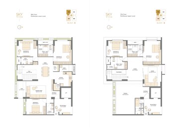 Floor Plan in 4 BHK Builder Floor at Thaltej Shilaj Road – for Sale