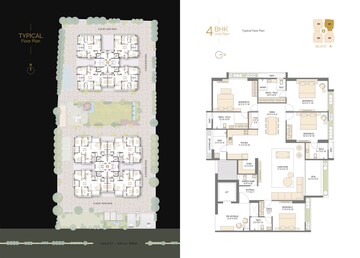 Master Plan in 4 BHK Builder Floor at Thaltej Shilaj Road – for Sale
