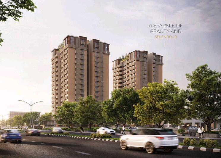 Exterior View, thaltej shilaj road 4 Bedroom 3500 Sq.Ft. Builder Floor In Thaltej Shilaj Road Ahmedabad 9233818