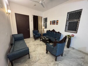Living Room in 3 BHK Independent House at Eros Sampoornam, Sector 2 Greater Noida – for Rent