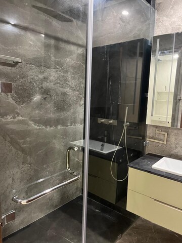 Attached Bathroom in 3 BHK Apartment at Aparna One, Shaikpet – for Rent