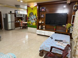 Living Room in 3 BHK Apartment at Sri Nagar Colony – for Sale
