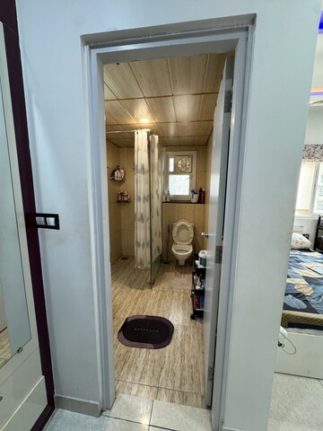 Bathroom in 1 RK Apartment at Prestige High Fields, Gachibowli – for Rent