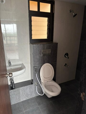 Bathroom in 3 BHK Apartment at Shapoorji Pallonji Joyville Hadapsar Annexe, Hadapsar – for Rent