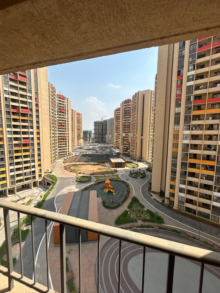 Balcony, shapoorji-pallonji-joyville-hadapsar-annexe 3 Bedroom 1008 Sq.Ft. Apartment In Hadapsar Pune 9233863