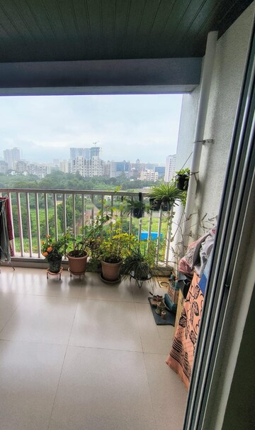 Balcony in 2 BHK Apartment at Sukhwani Hermosa Casa, Mundhwa – for Rent