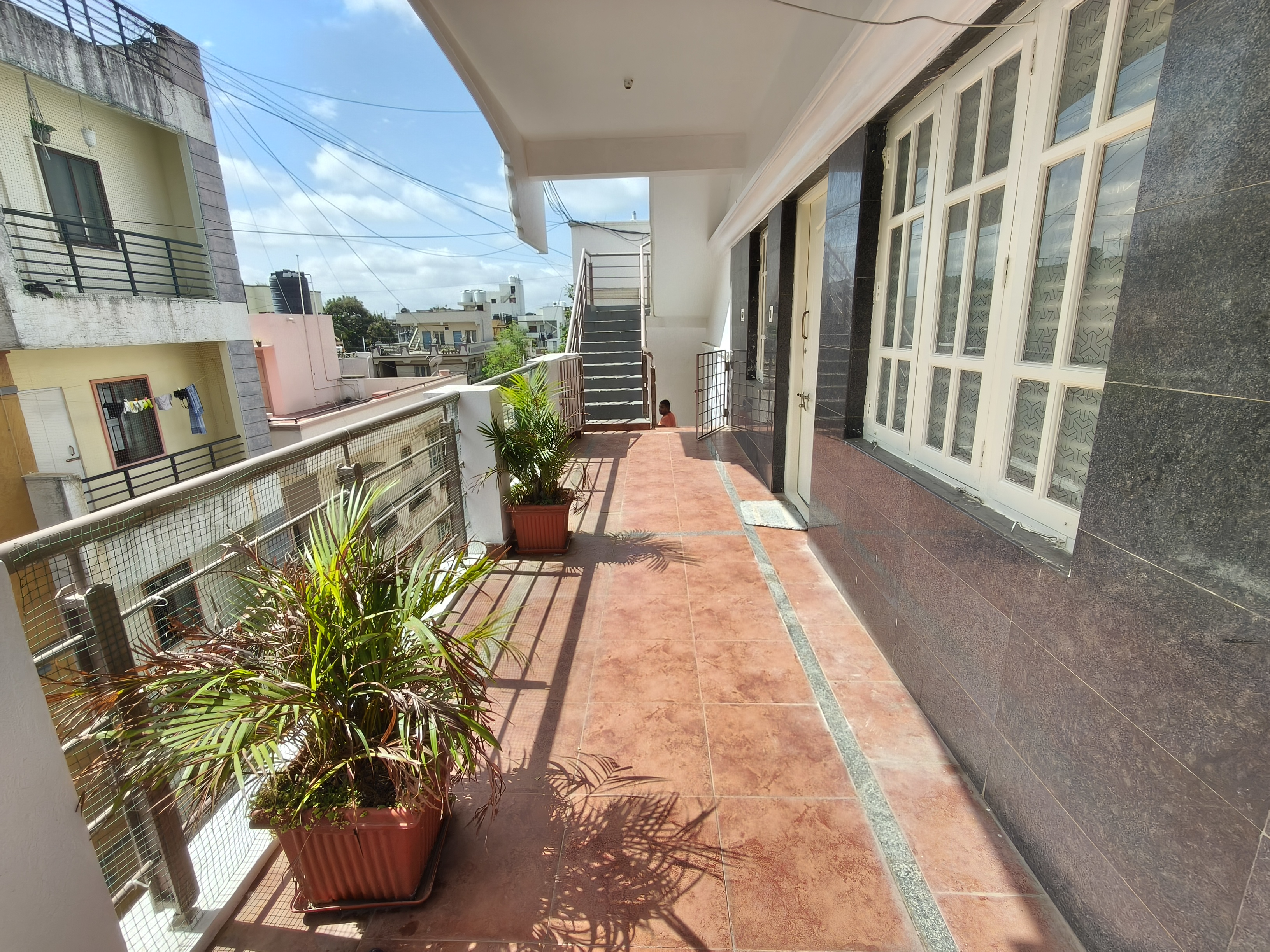 1 BHK + Pooja Room Builder Floor For Rent in House 3rd Floor Without L