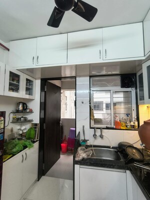 Kitchen in 3 BHK Apartment at Sukhwani Hermosa Casa, Mundhwa – for Rent